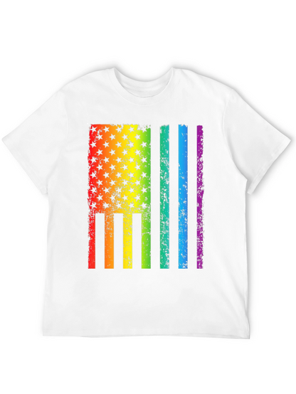 Rainbow Flag USA Pride T-Shirt
