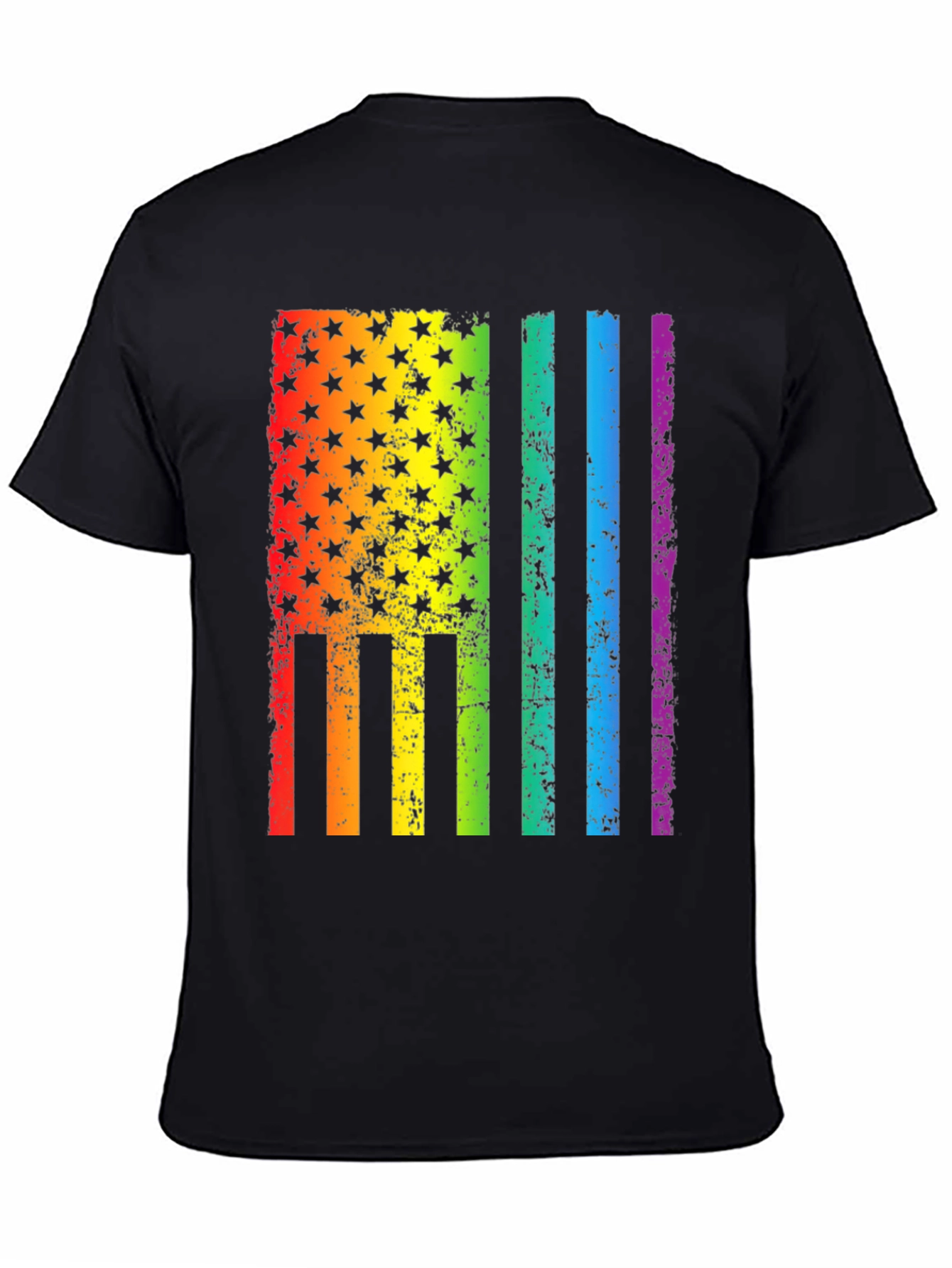 Rainbow Flag USA Pride T-Shirt
