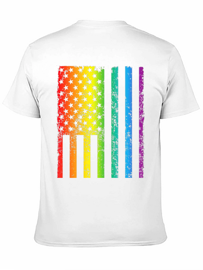 Rainbow Flag USA Pride T-Shirt