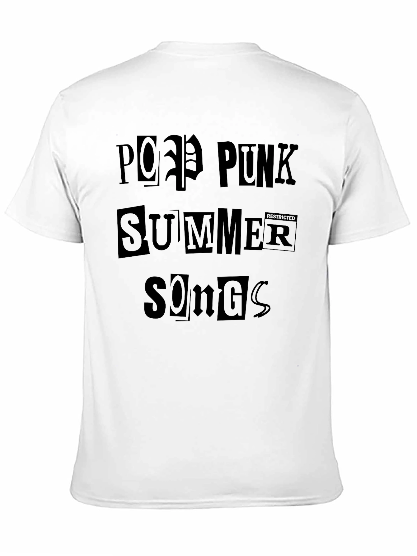 Pop Punk Summer Songs Graphic T-Shirt