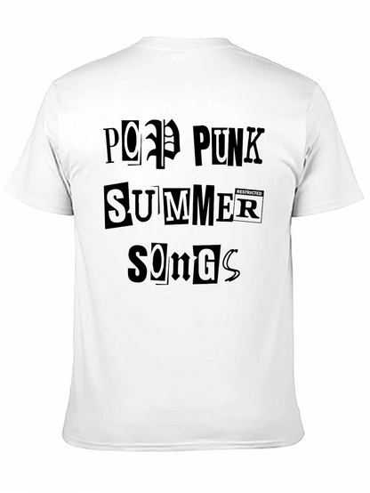 Pop Punk Summer Songs Graphic T-Shirt