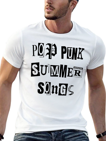 Pop Punk Summer Songs Graphic T-Shirt