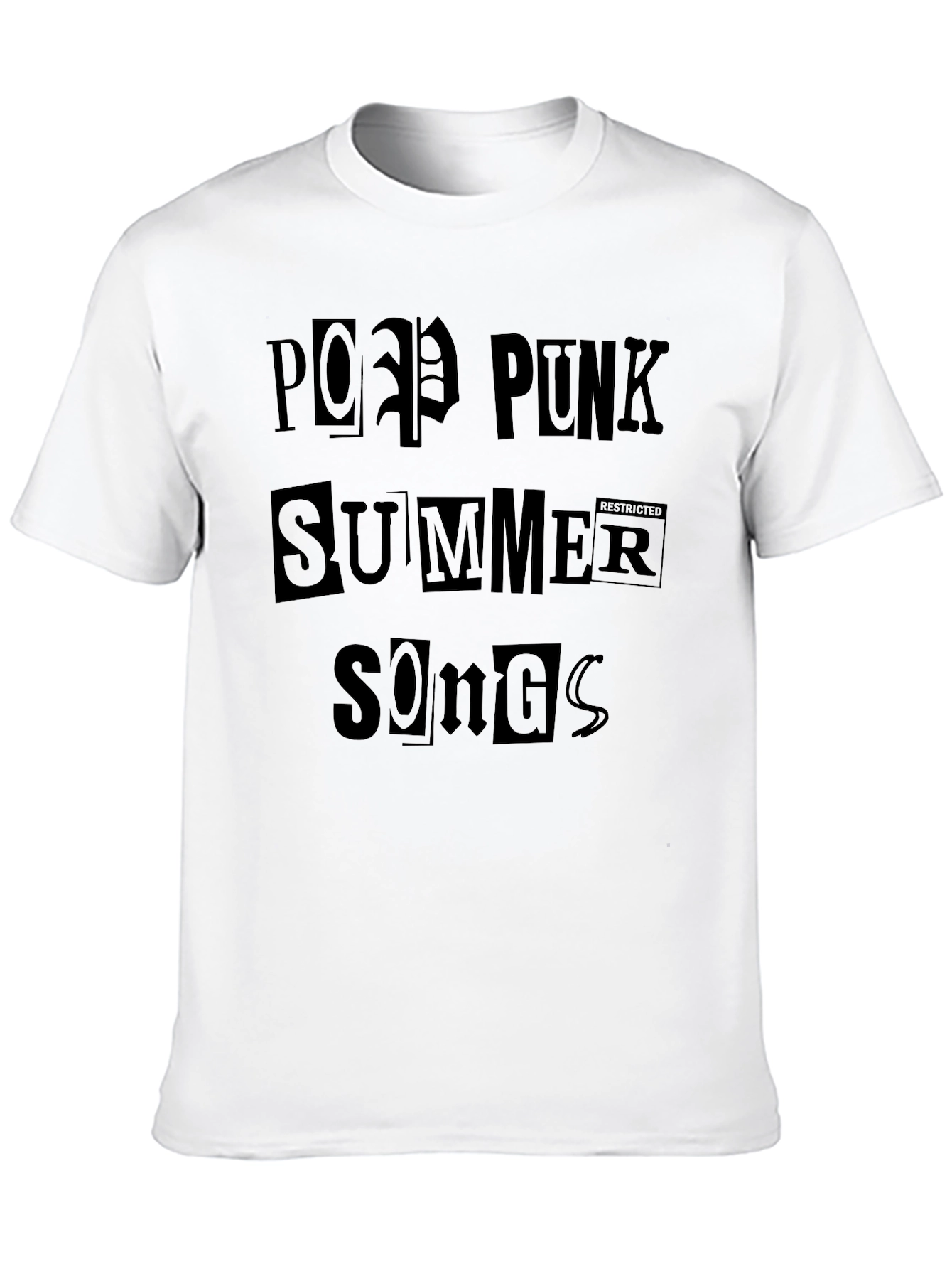 Pop Punk Summer Songs Graphic T-Shirt