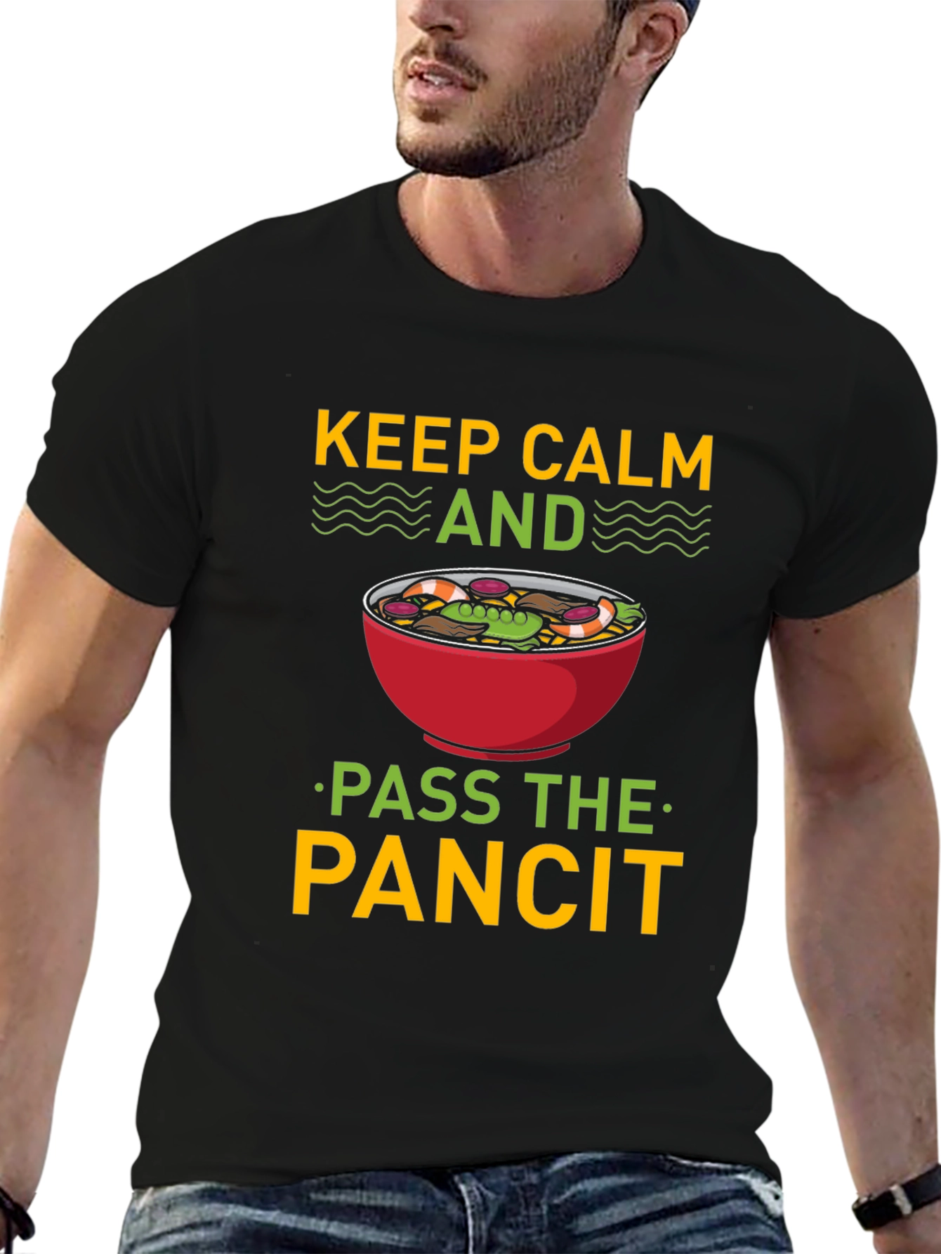 Keep Calm and Pass the Pancit T-Shirt