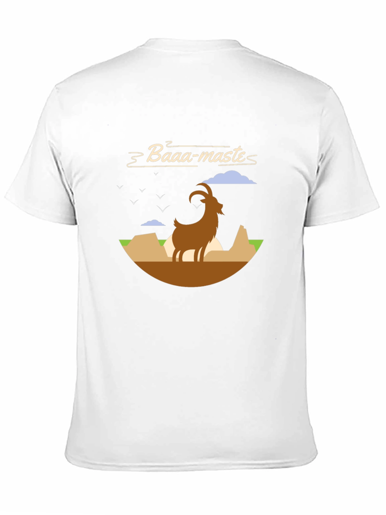 Baaa-maste Goat Graphic T-Shirt