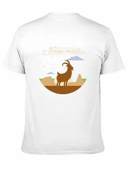 Baaa-maste Goat Graphic T-Shirt