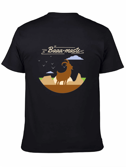 Baaa-maste Goat Graphic T-Shirt
