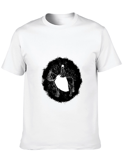 Equestrian Black T-Shirt