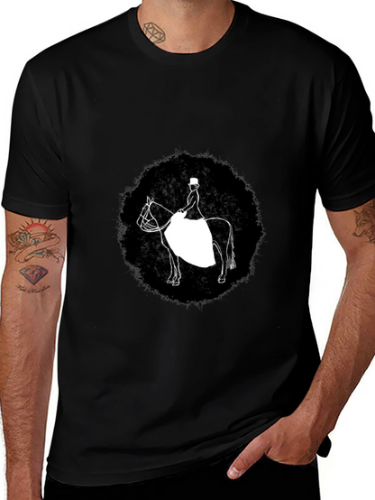Equestrian Black T-Shirt