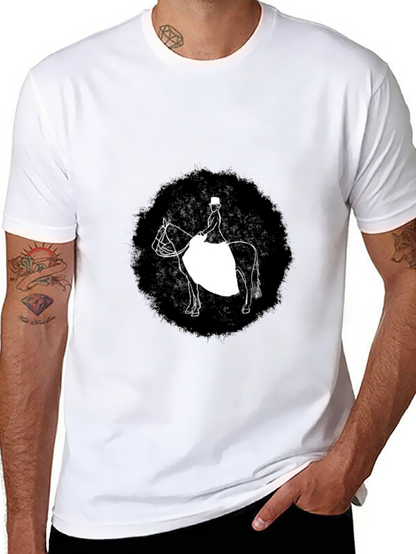 Equestrian Black T-Shirt