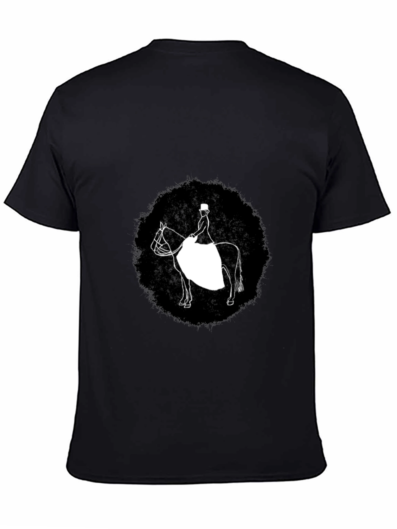 Equestrian Black T-Shirt