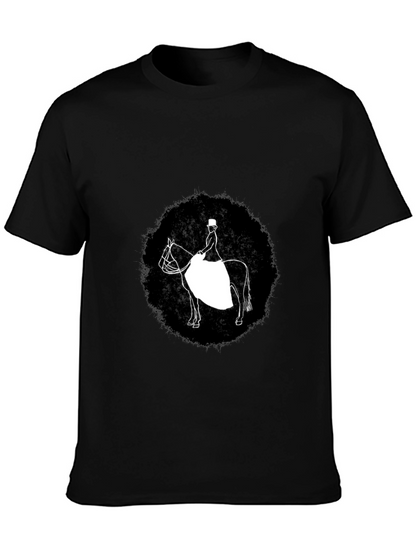 Equestrian Black T-Shirt