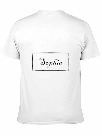 Personalized Sophia T-Shirt - Black