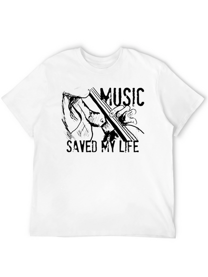 Music Saved My Life Graphic T-Shirt