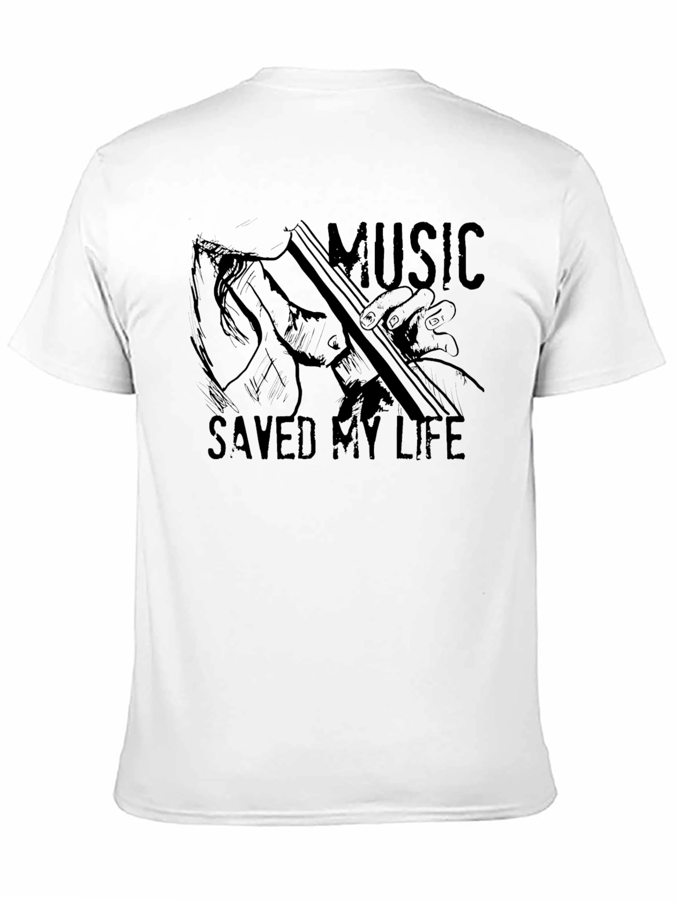 Music Saved My Life Graphic T-Shirt