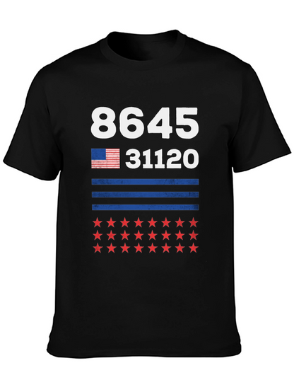 8645 Anti-Trump T-Shirt Patriot USA