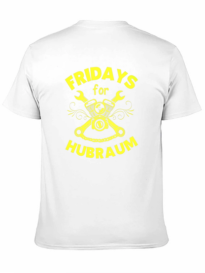 Fridays for Hubraum Black T-Shirt