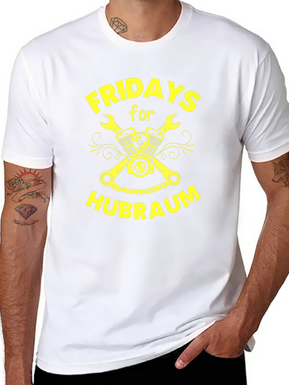 Fridays for Hubraum Black T-Shirt