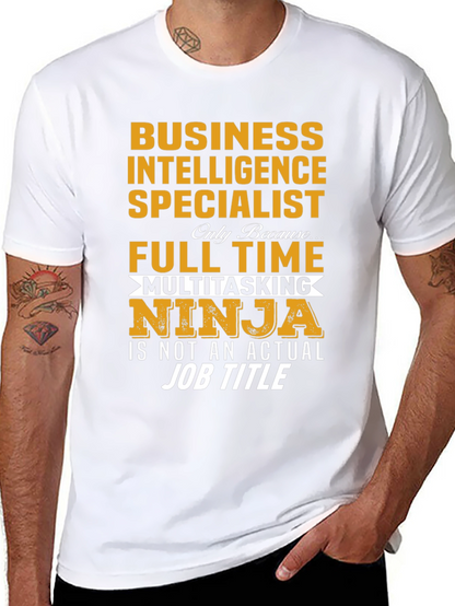 Business Intelligence Specialist Ninja T-Shirt