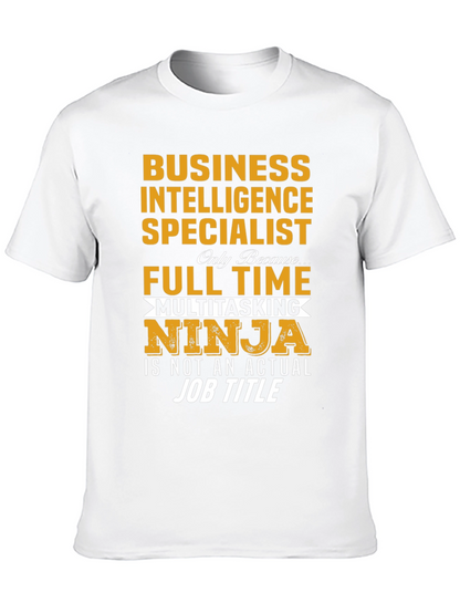 Business Intelligence Specialist Ninja T-Shirt