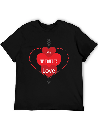 My True Love Graphic Tee - Black