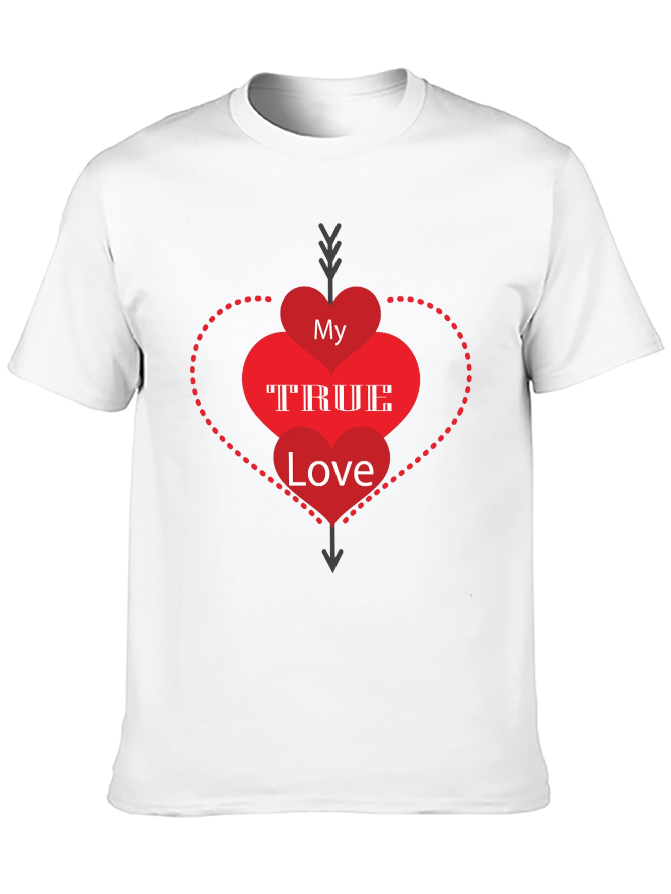 My True Love Graphic Tee - Black