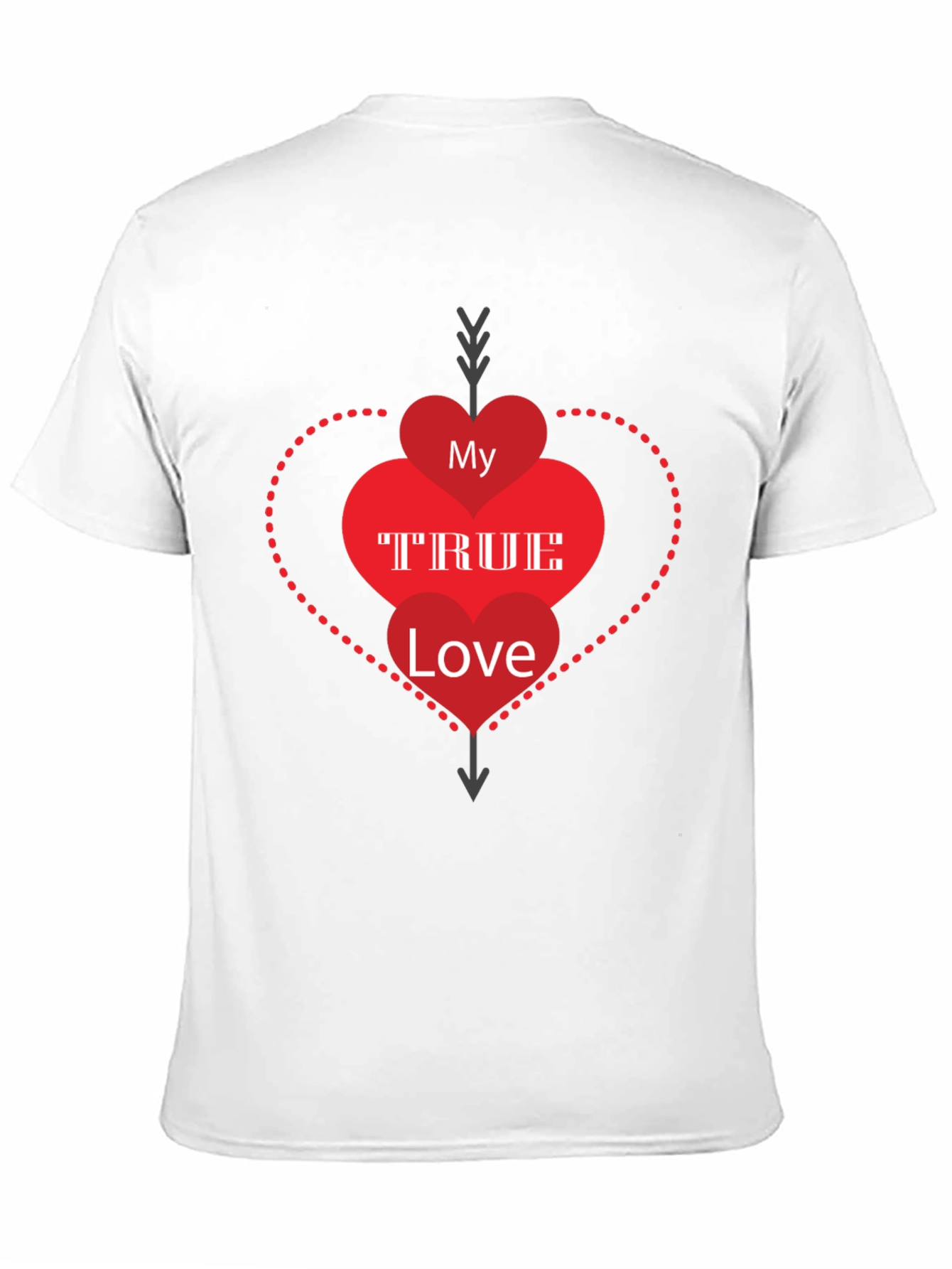 My True Love Graphic Tee - Black