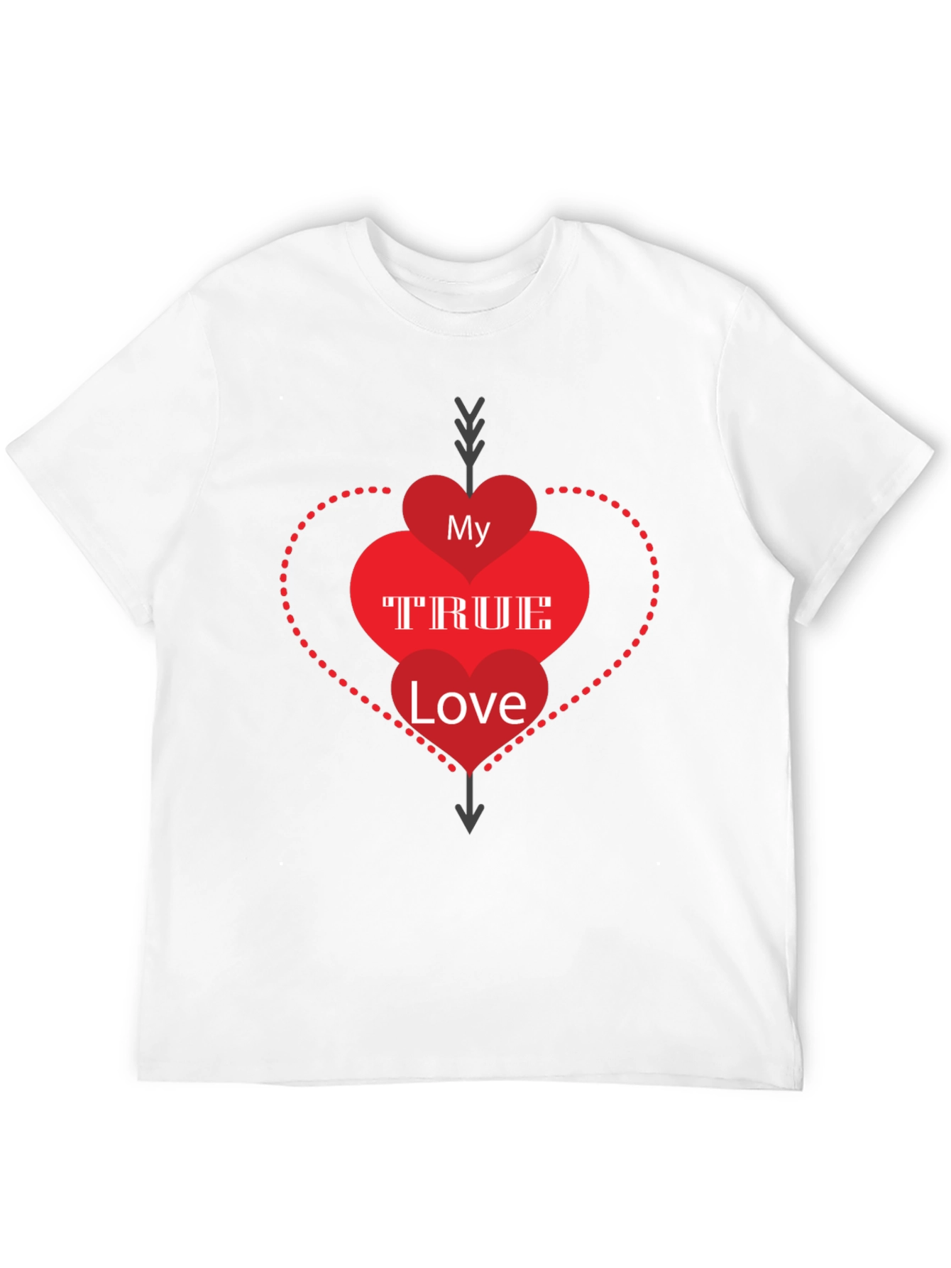My True Love Graphic Tee - Black