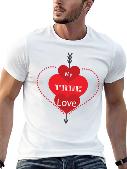 My True Love Graphic Tee - Black