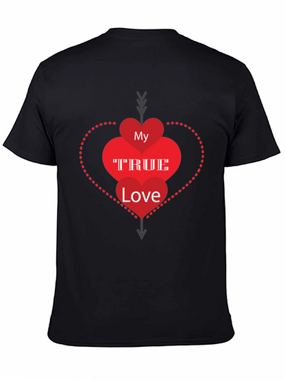My True Love Graphic Tee - Black