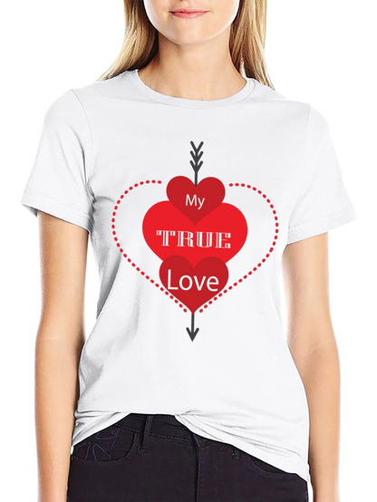 My True Love Graphic Tee - Black
