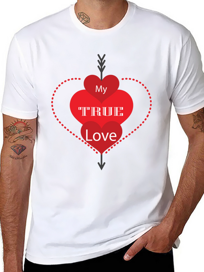 My True Love Graphic Tee - Black