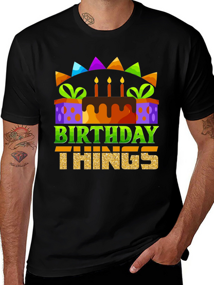 Birthday Things Graphic Tee