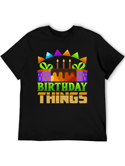 Birthday Things Graphic Tee