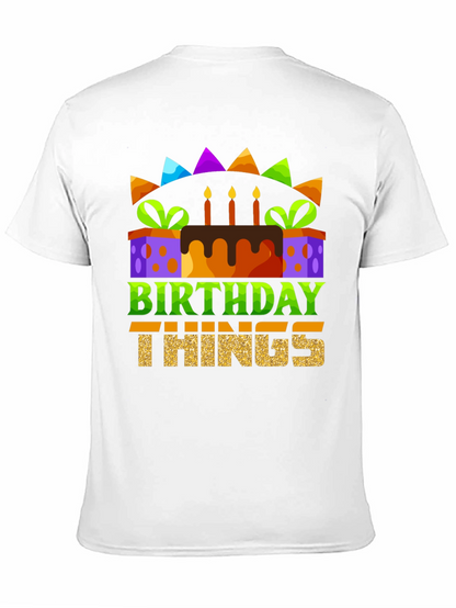 Birthday Things Graphic Tee