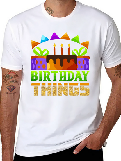 Birthday Things Graphic Tee