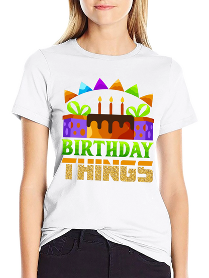 Birthday Things Graphic Tee