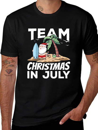 Christmas in July T-Shirt: Santa Vacation Tee
