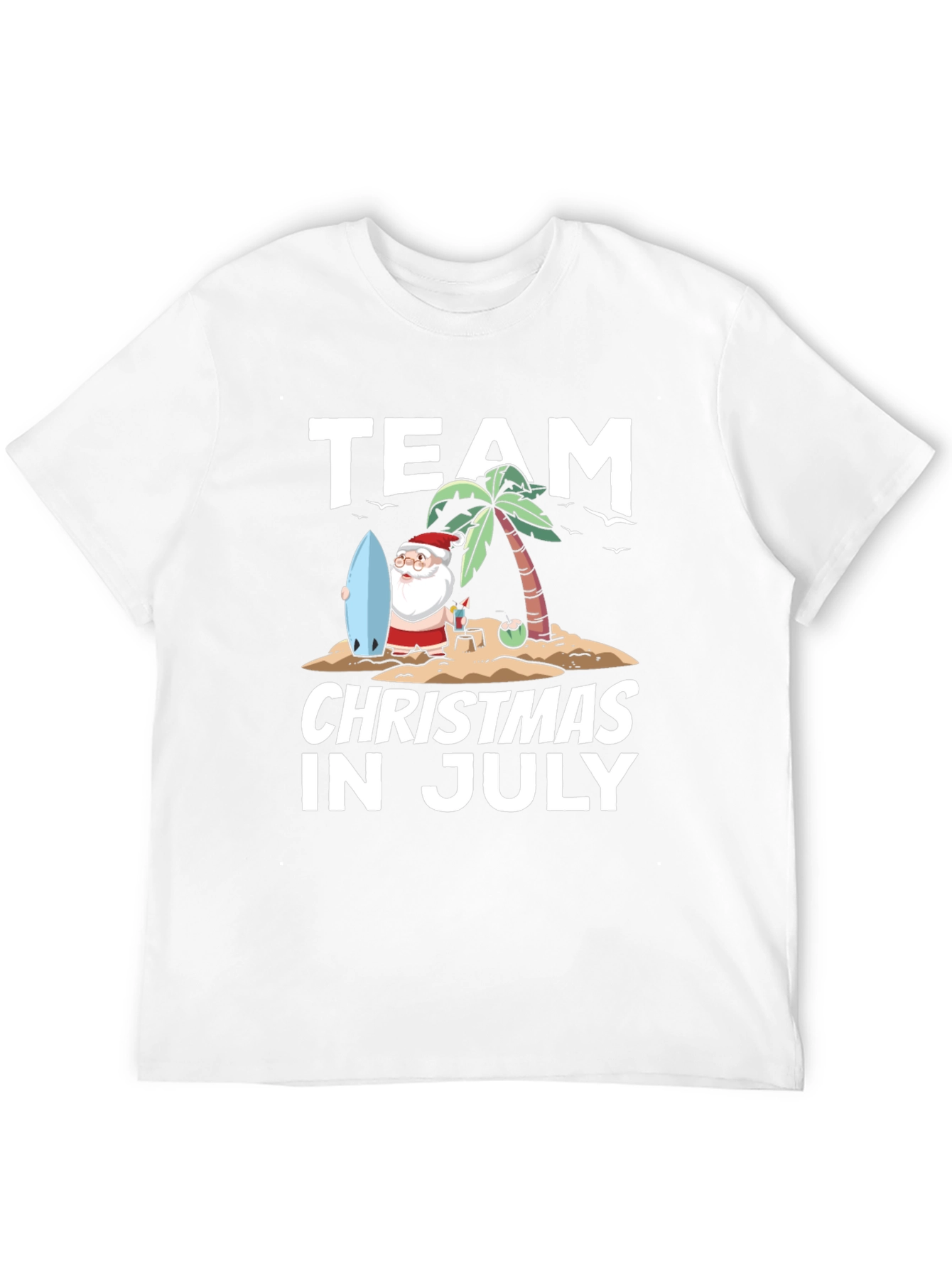 Christmas in July T-Shirt: Santa Vacation Tee