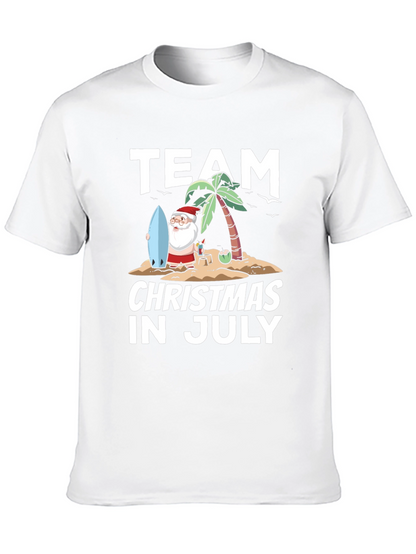 Christmas in July T-Shirt: Santa Vacation Tee