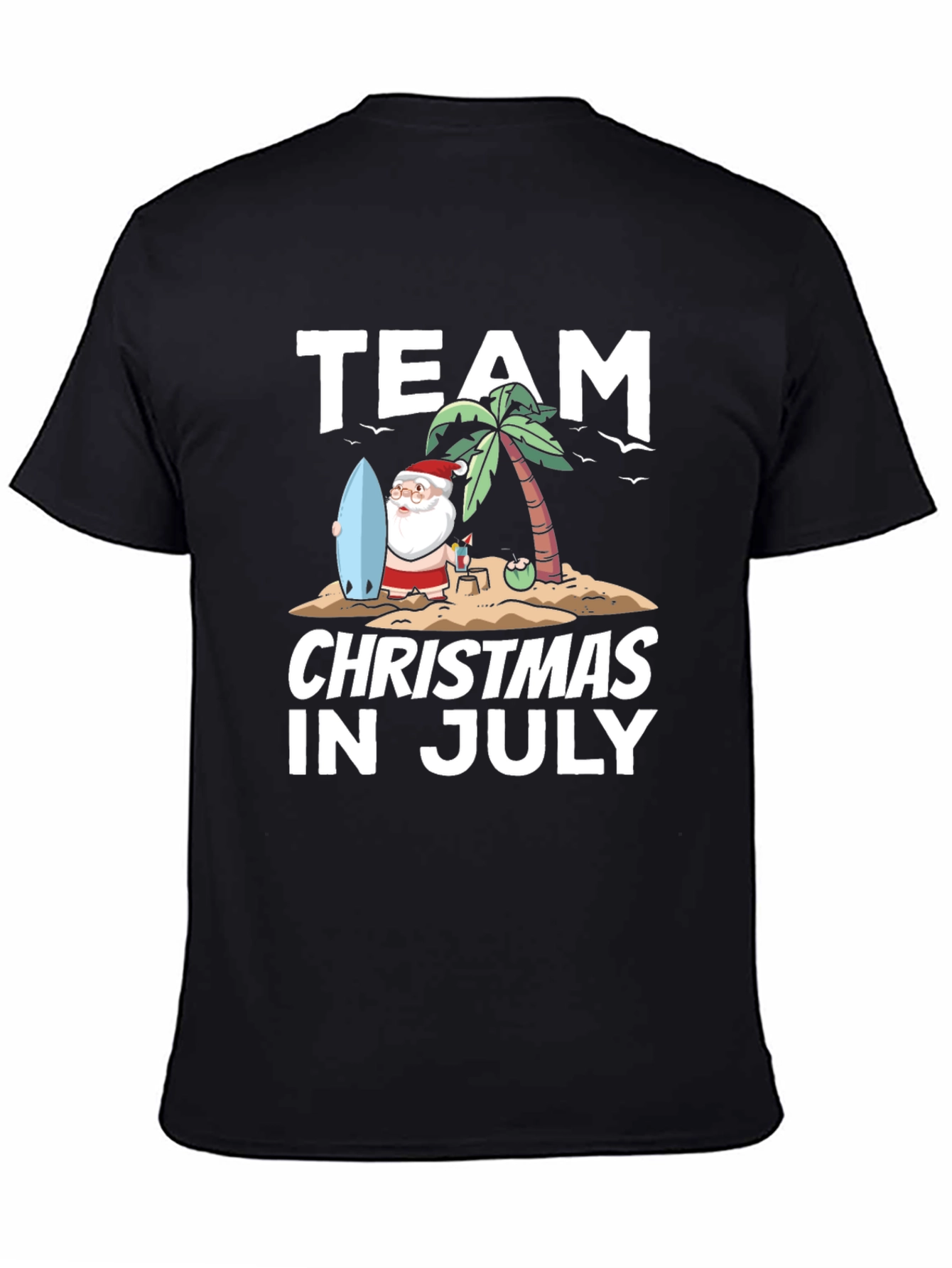 Christmas in July T-Shirt: Santa Vacation Tee