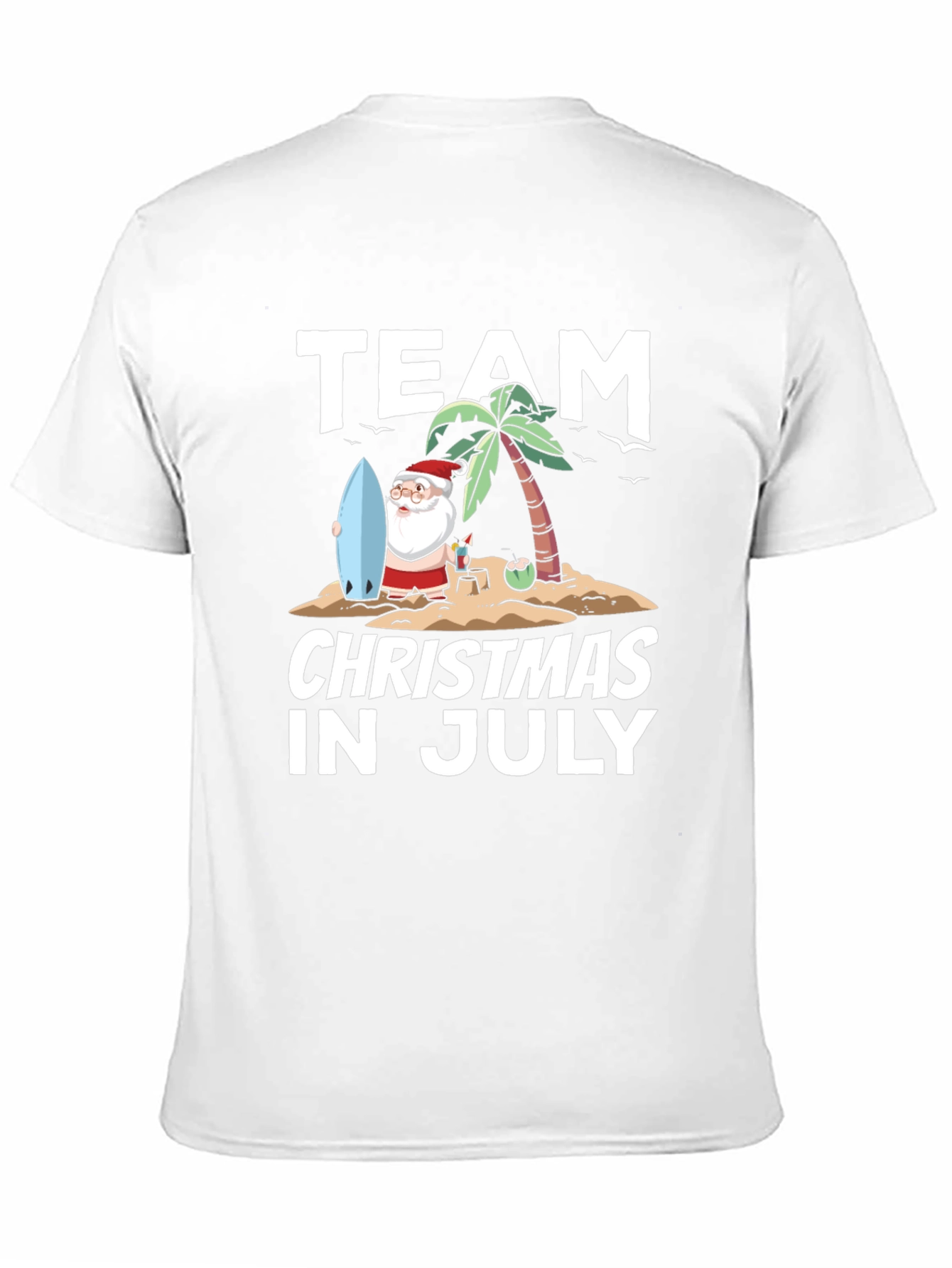 Christmas in July T-Shirt: Santa Vacation Tee