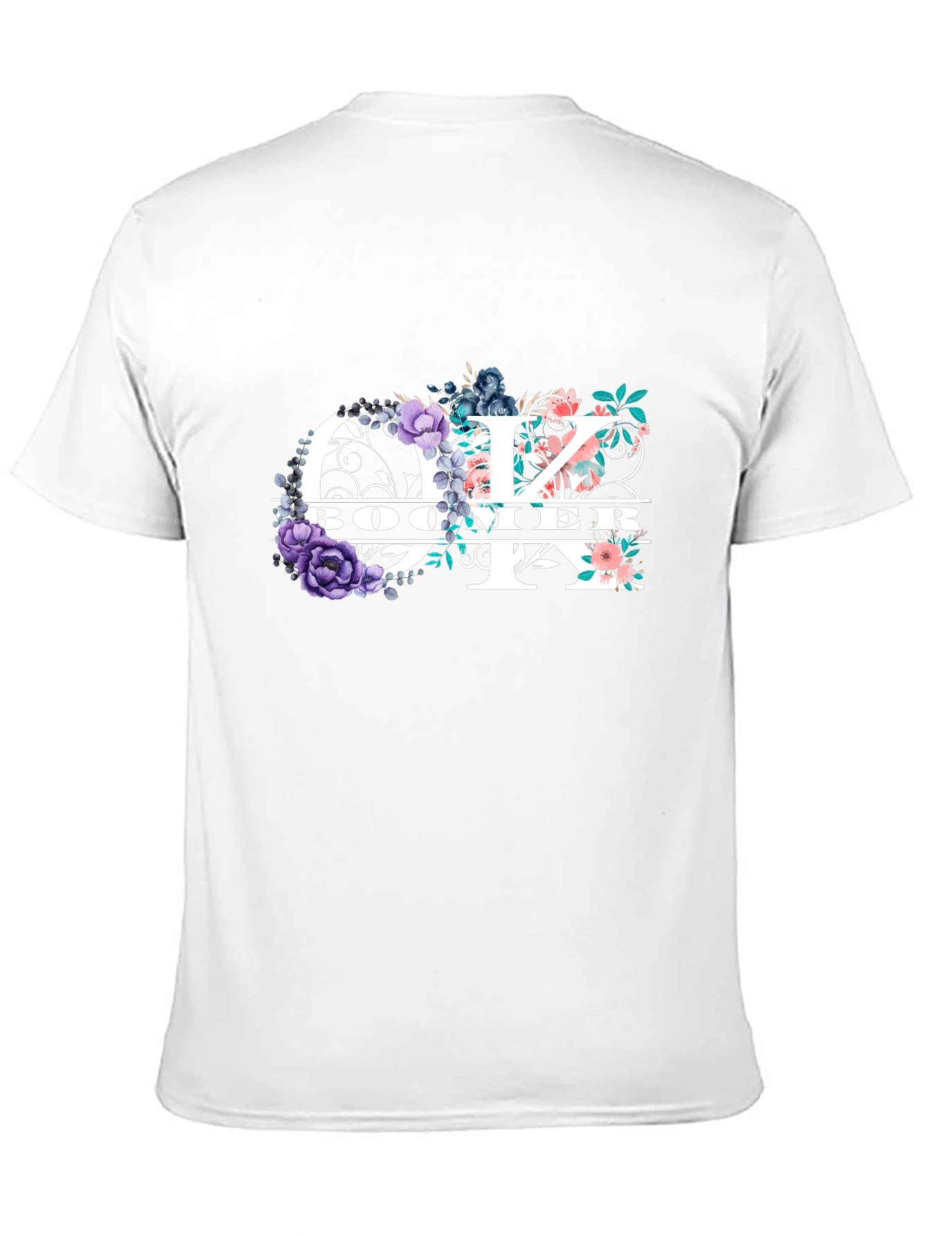 Floral Boomer T-Shirt - Stylish & Unique