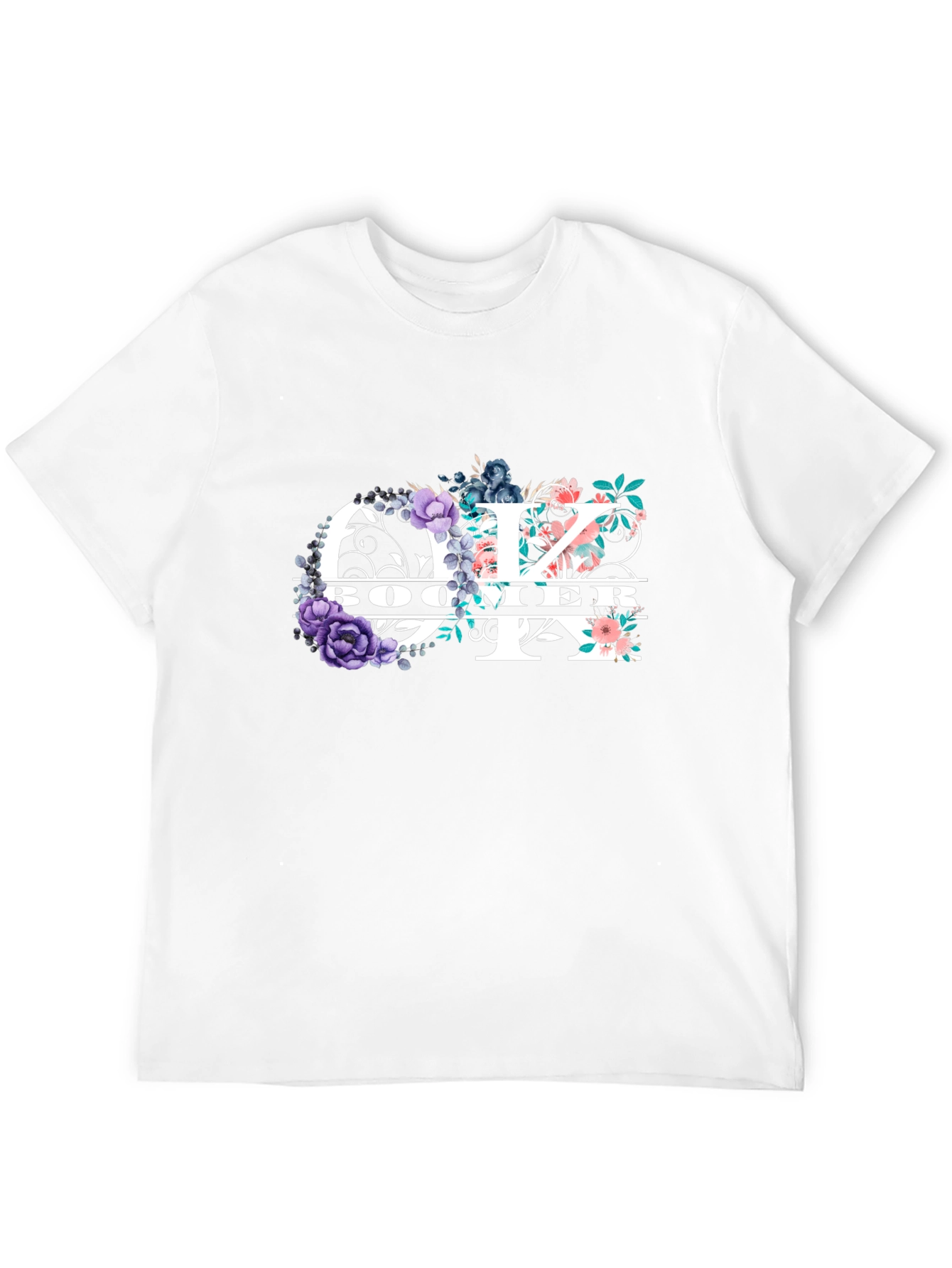 Floral Boomer T-Shirt - Stylish & Unique