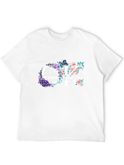 Floral Boomer T-Shirt - Stylish & Unique