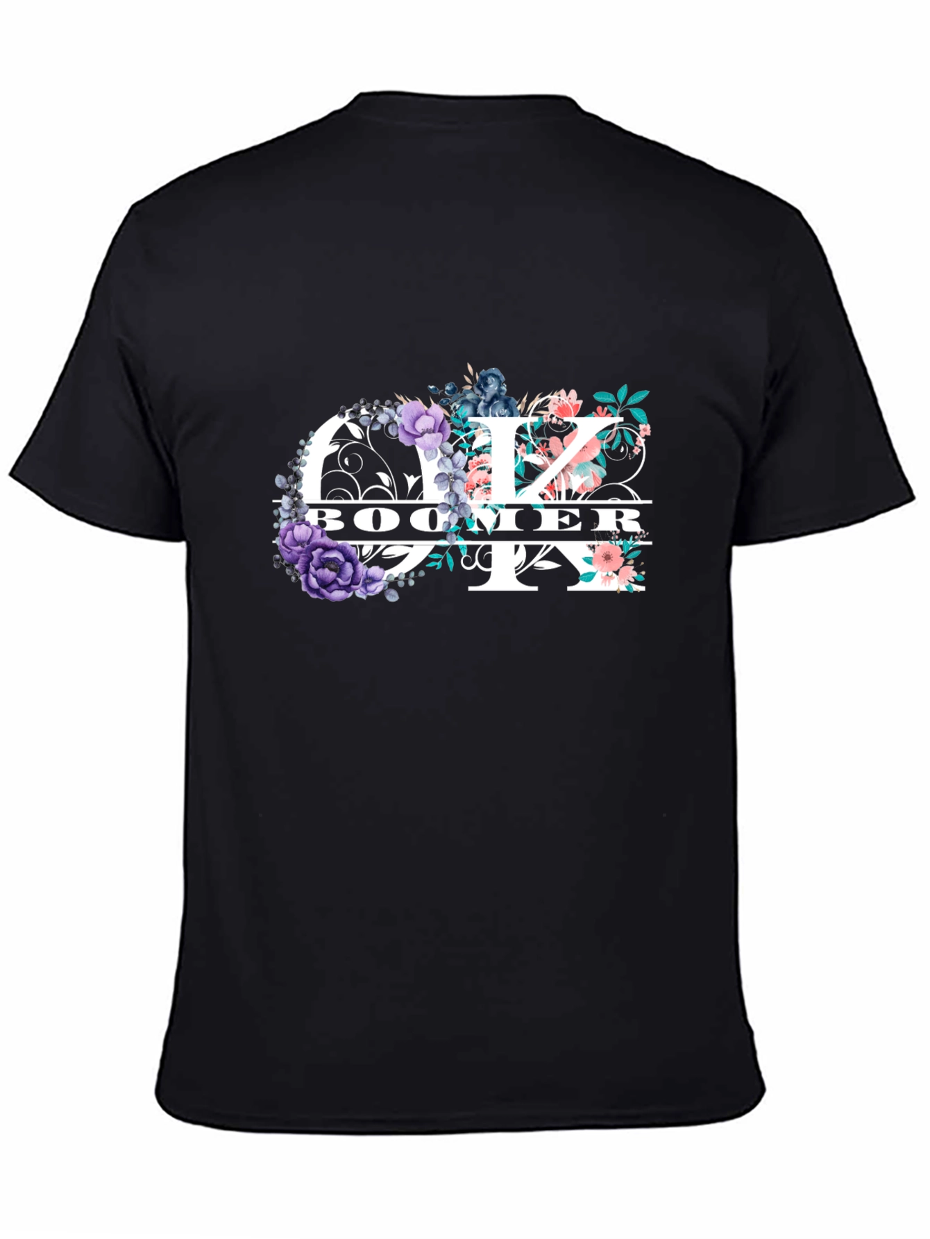 Floral Boomer T-Shirt - Stylish & Unique