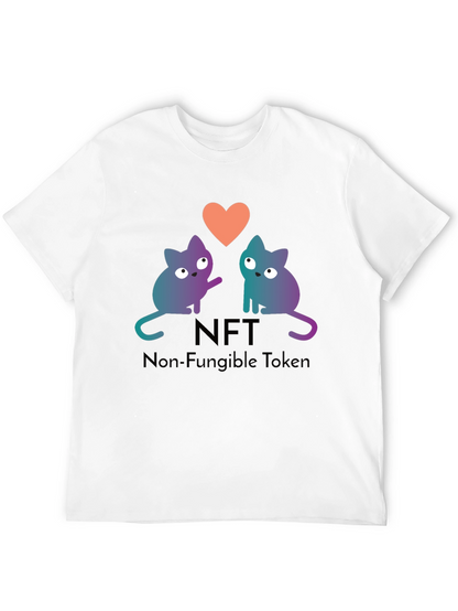 NFT Cat Lover T-Shirt - Non-Fungible Token Tee
