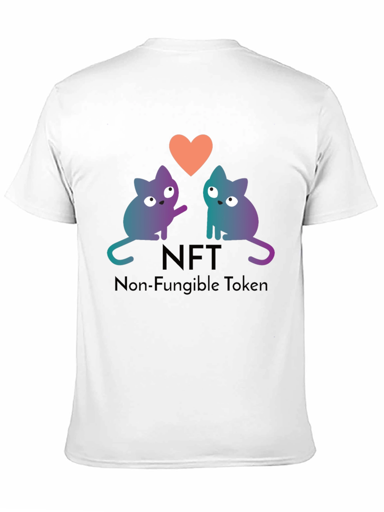 NFT Cat Lover T-Shirt - Non-Fungible Token Tee