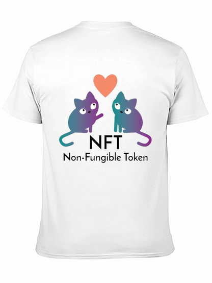 NFT Cat Lover T-Shirt - Non-Fungible Token Tee