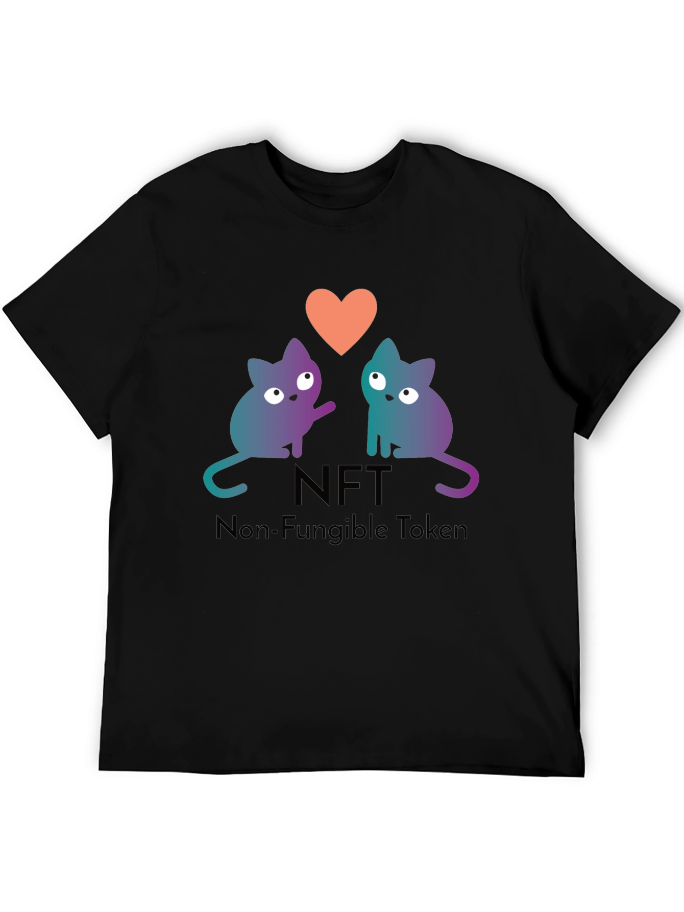 NFT Cat Lover T-Shirt - Non-Fungible Token Tee